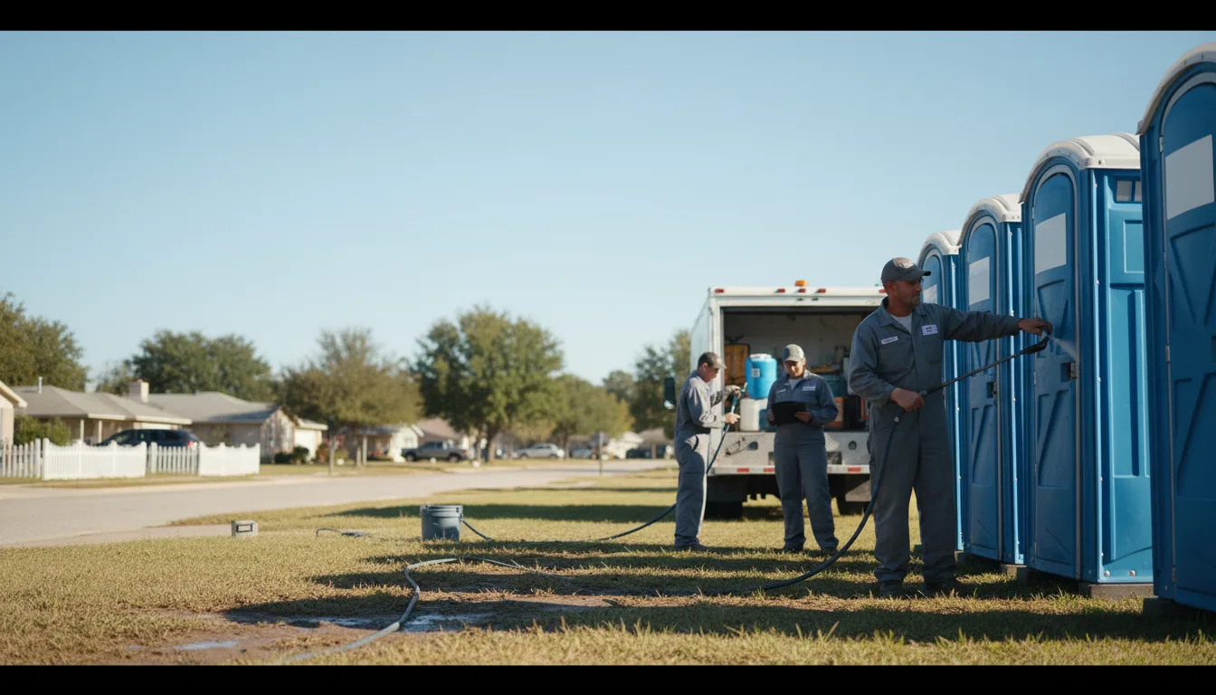 Long-Term Portable Toilet Rental in Montague, MI near me